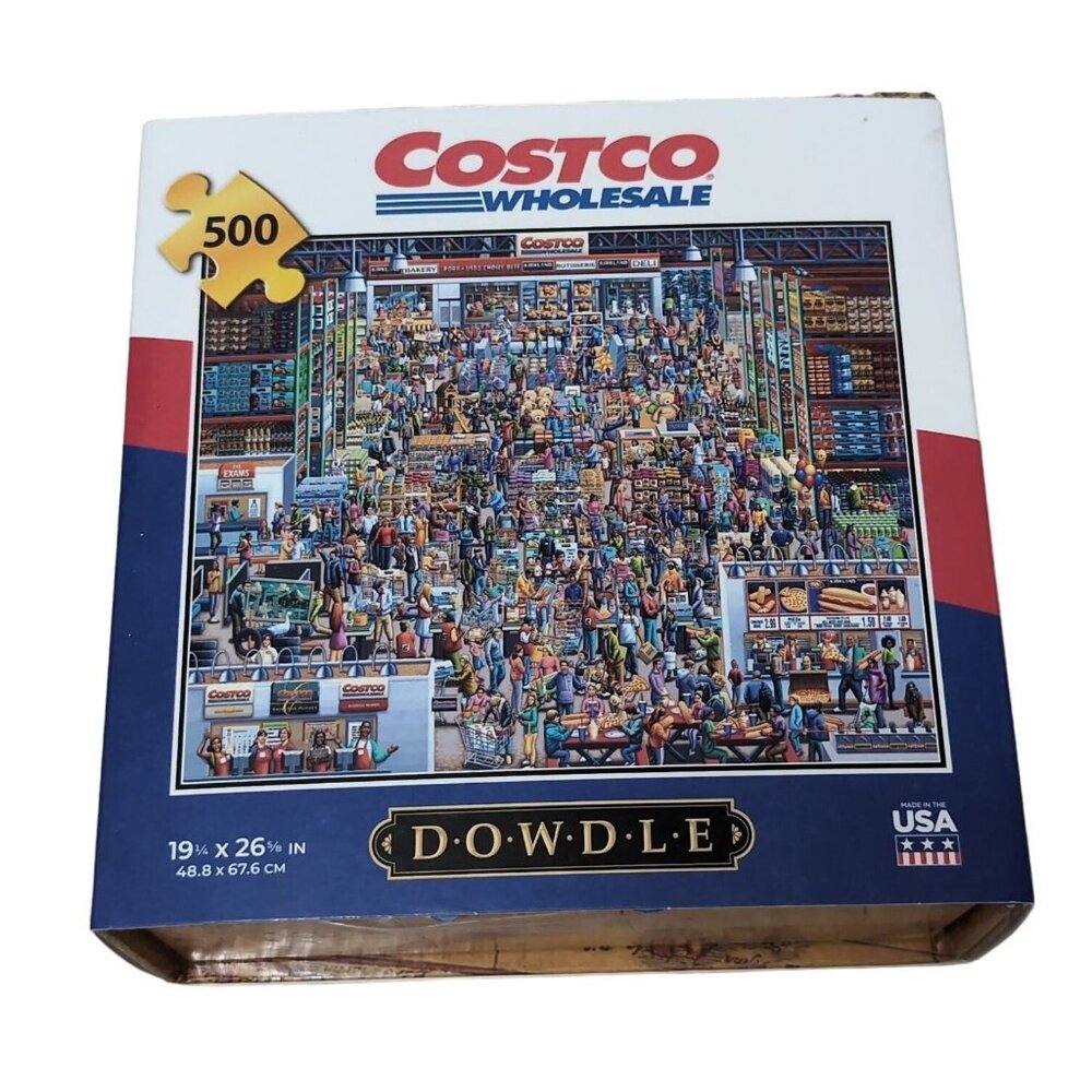 Costco Wholesale Eric Dowdle Puzzle 500 Piece The Treasure Hunt 19 1/4 x 26 5/8"